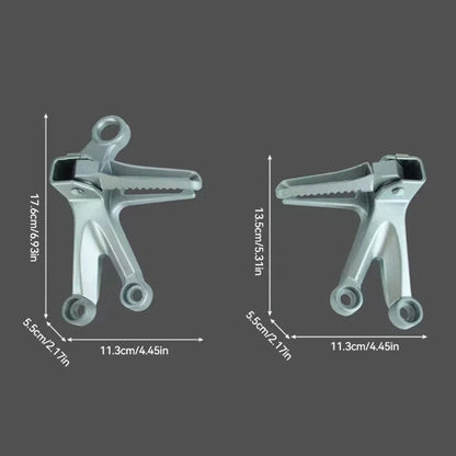 Задни степенки 2539 2бр/к-т Черни
