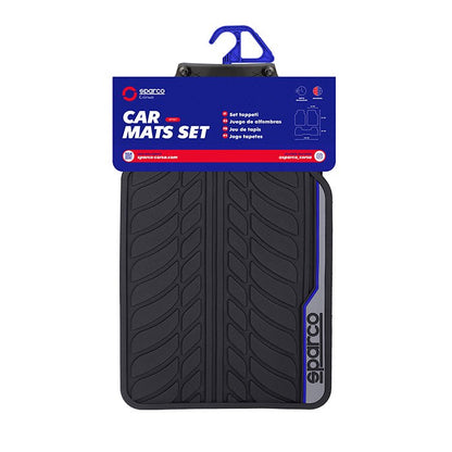 Стелки гума Sparco SPF507BL 4БР/К-Т Черно/Синьо