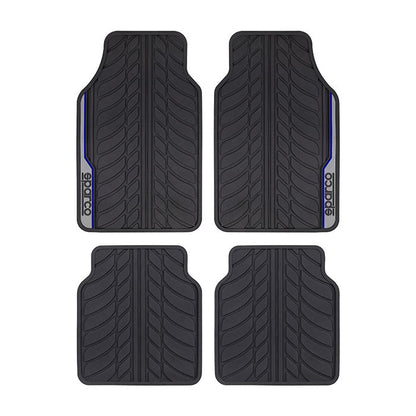 Стелки гума Sparco SPF507BL 4БР/К-Т Черно/Синьо