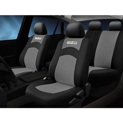 Калъфи за седлка Sparco SPS402GR със Сиво К-Т