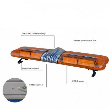 Сигнална лампа - маяк PG428  /  2013 12-24V