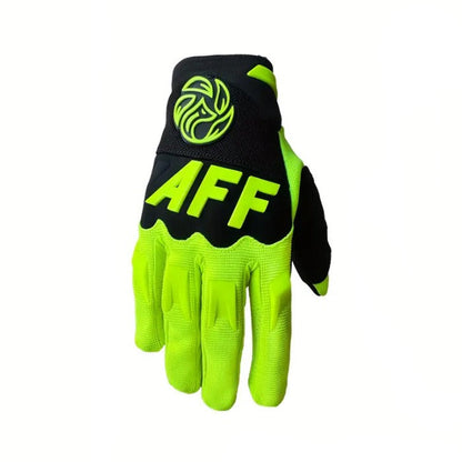 Детски мото ръкавици PA964 - размер S - 2БР/К-Т - Неон