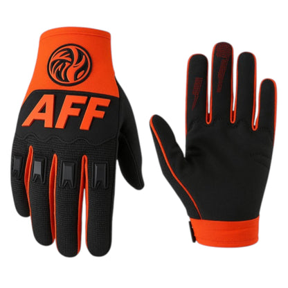 Детски мото ръкавици PA964 - размер M - 2БР/К-Т - Оранжеви