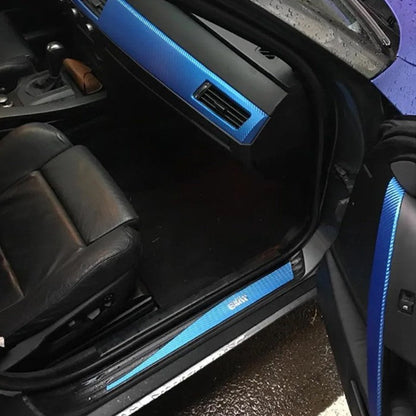 Фолио карбон Лукс - широчина 1.27м - Синьо