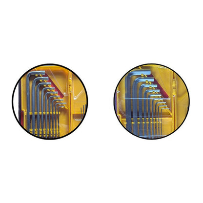 Шестограм + ключ звезда PA1238 комплект 18 части