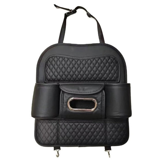 Органайзер за седалка PA1182 Кожа - Черно