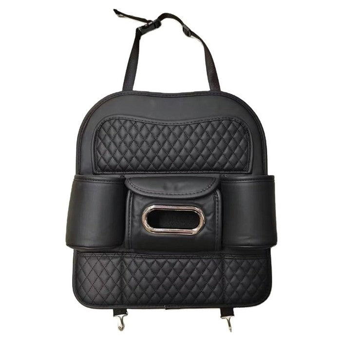 Органайзер за седалка PA1182 Кожа - Черно