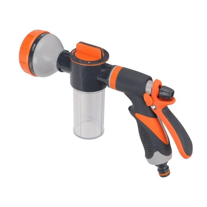 Пистолет за маркуч с контейнер за препарат — 8 режима - PA1219