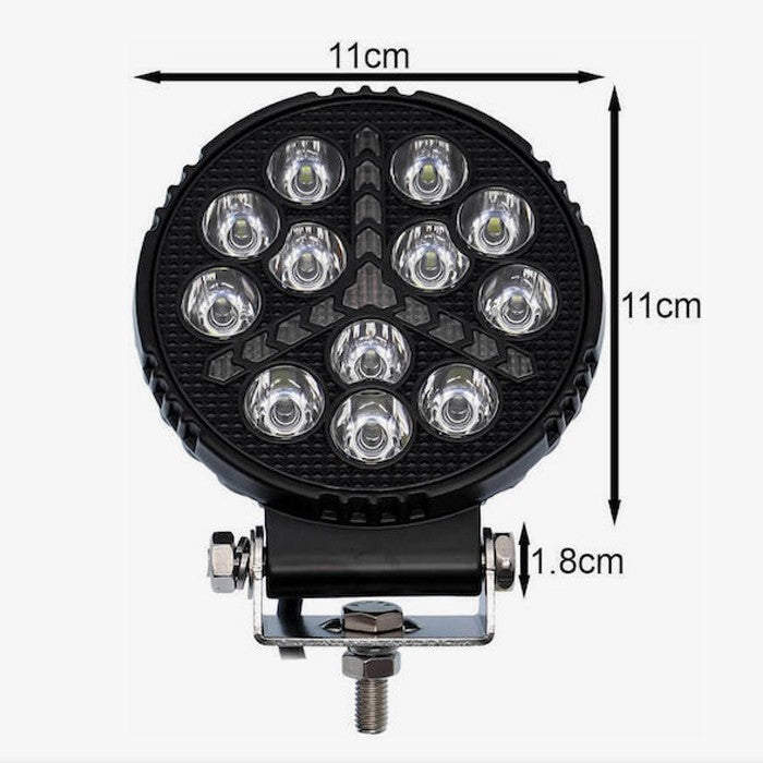 Халоген диоден 124 - 9-80V - 12LED - 19W