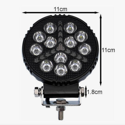 Халоген диоден 124 - 9-80V - 12LED - 19W