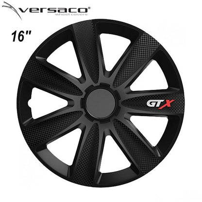 Тасове за джанти 16'' Versaco Carbon GTX - Black
