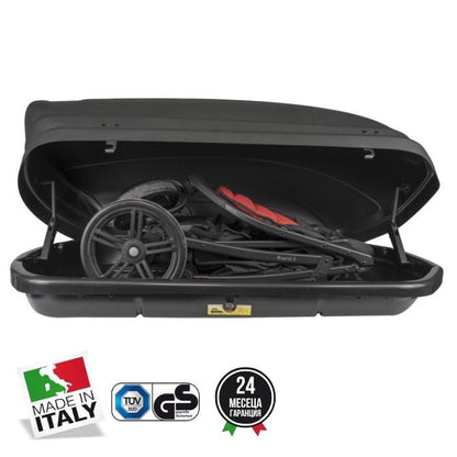 Автобокс Menabo Mania 320L (черен металик)