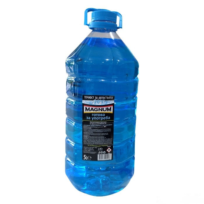 Течност за автостъкла 5L - MAGNUM до -20ºC (синя)