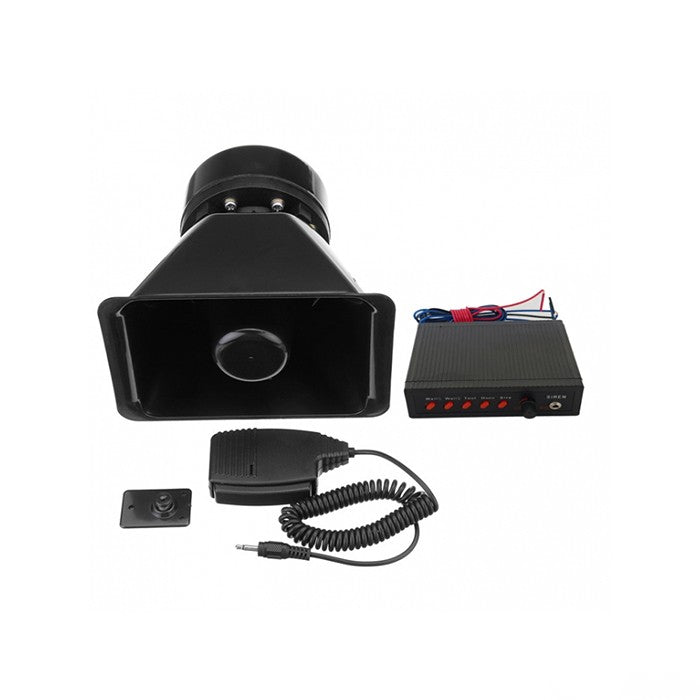 Сирена с микрофон 12V