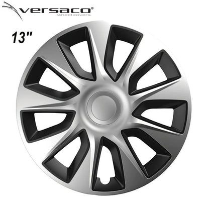 Тасове за джанти 13'' Versaco Stratos Silver / Black