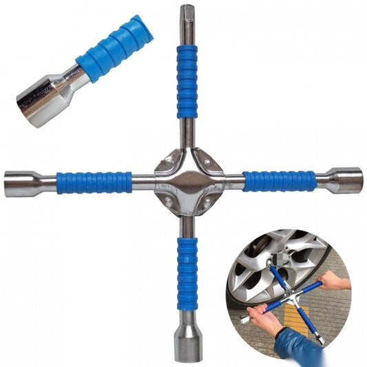 Ключ за джанти кръстачка D003