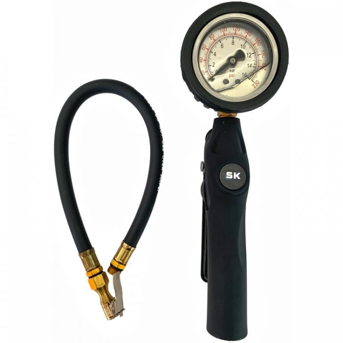 Пистолет с манометър за помпене на гуми  - 2194