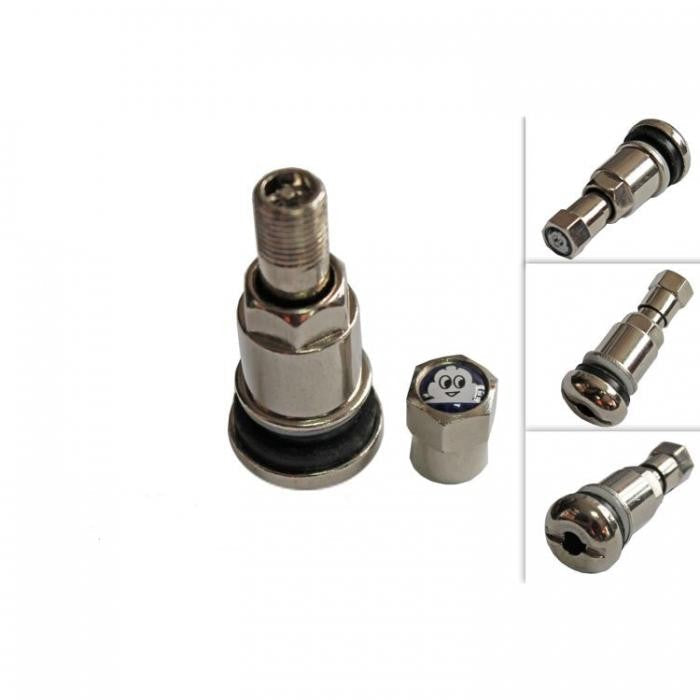 Вентил метален за гума 1бр.