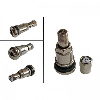 Вентил метален за гума 1бр.