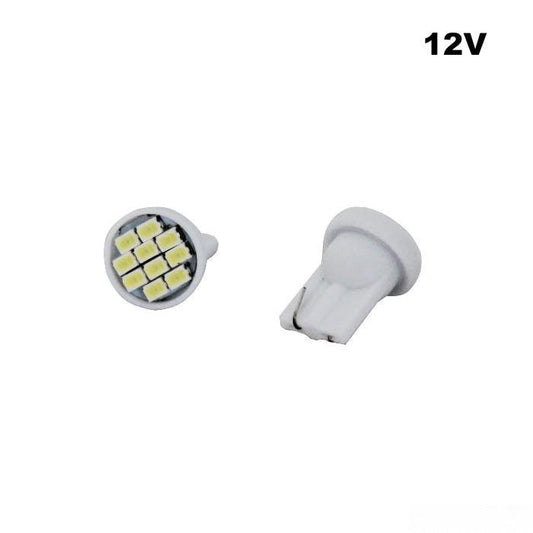 Диодни крушки Т10 - 12V 2бр/к-т