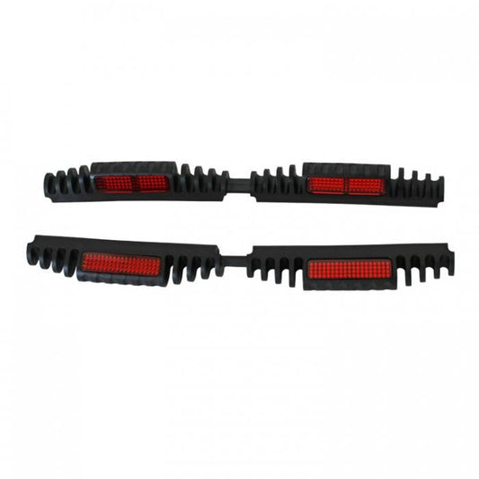 Декорация за врата 659 2бр./к-т червена