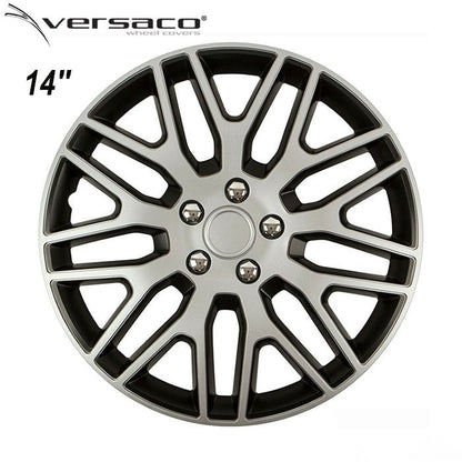 Тасове за джанти 14'' Versaco Dakar Silver/Black