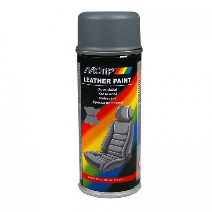 Спрей за винил и кожа Motip сив