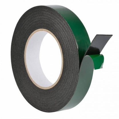 Двойнолепящо черно тиксо - 20мм х 5м