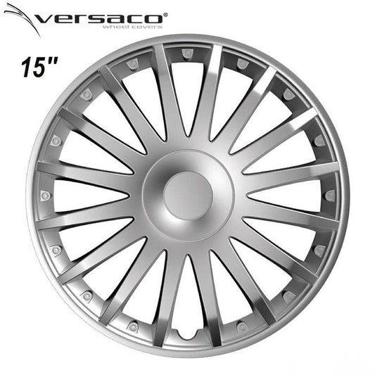 Тасове за джанти 15'' Versaco Crystal Silver