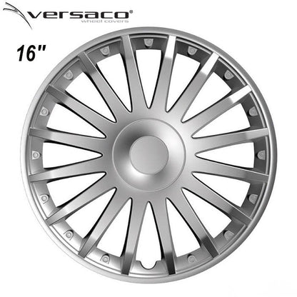 Тасове за джанти 16'' Versaco Crystal Silver