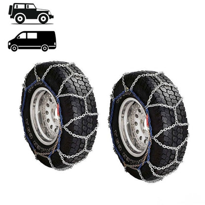 Вериги за сняг подходящи за джипове(4х4) и бусове - Меча стъпка (KB265) 15'' - 21'' 2бр./к-т.