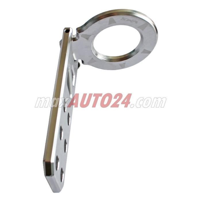 Алуминиева кука за теглене предна - сива