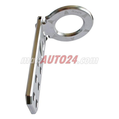 Алуминиева кука за теглене предна - сива