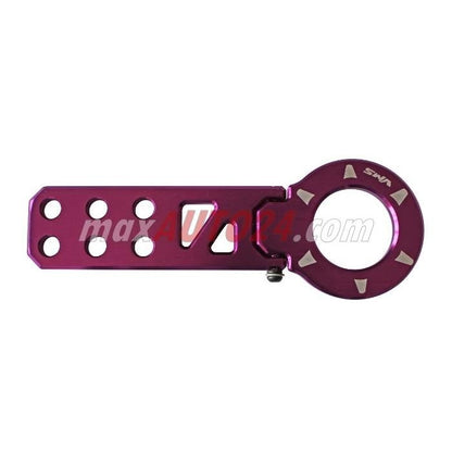 Алуминиева кука за теглене предна - лилава