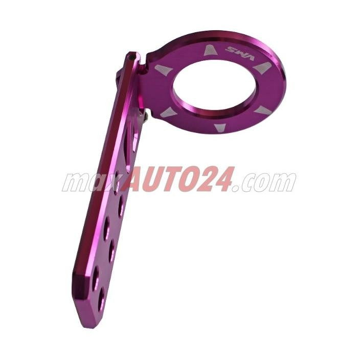 Алуминиева кука за теглене предна - лилава