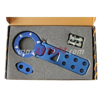 Алуминиева кука за теглене предна - син