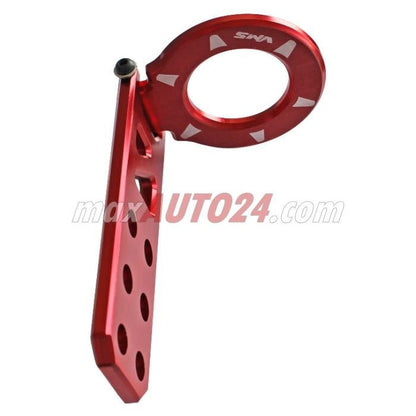 Алуминиева кука за теглене предна - червен