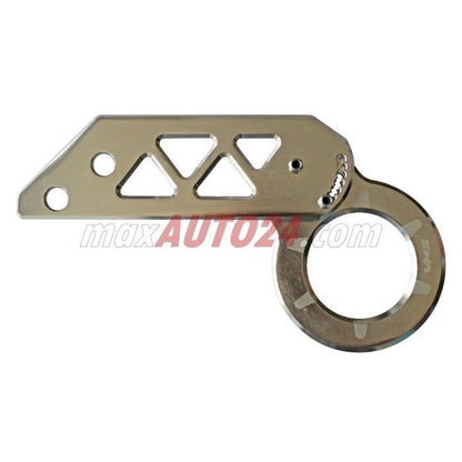 Алуминиева кука за теглене задна - сив