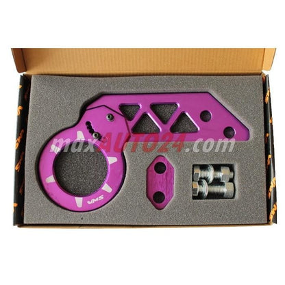 Алуминиева кука за теглене задна - лилав