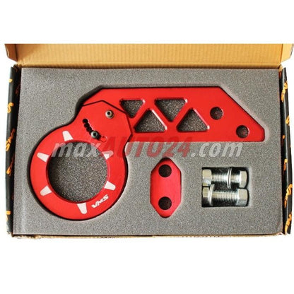 Алуминиева кука за теглене задна - червен