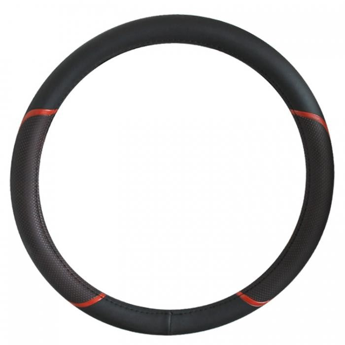 Калъф за волан - 9065 - 38cm - с червено