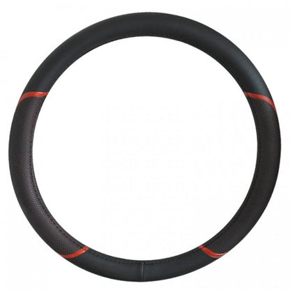 Калъф за волан - 9065 - 38cm - с червено