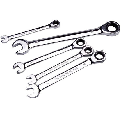 Ключ гаечен с тресчотка 8-19мм - 2441