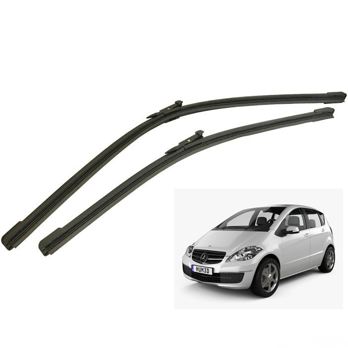 Предни чистачки съвместими с Mercedes A Class W169 (04-12) / Mercedes Vaneo (04+) 2бр/к-т