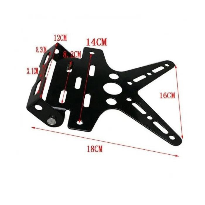 Стойка за регистрационен номер на мотоциклет - 2536