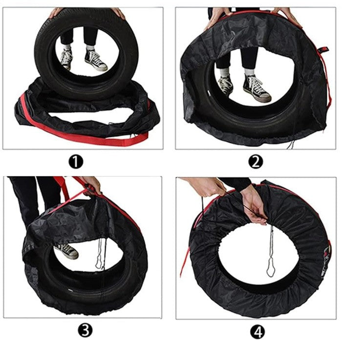 Калъфи за резервна гума 0778 Размер L (19"- 23")- 4 бр/к-т