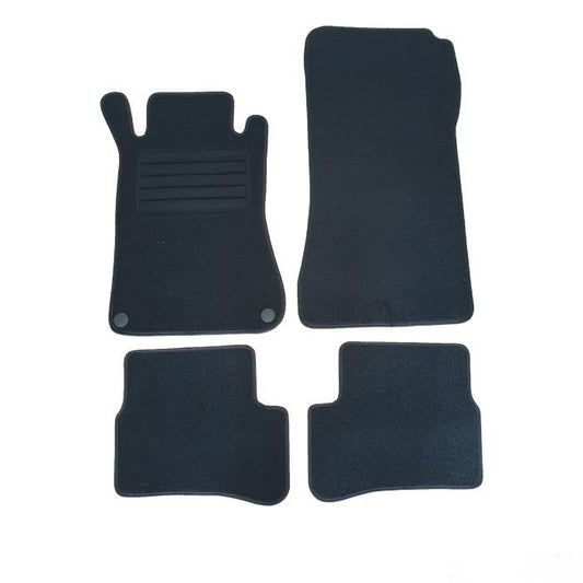 Мокетни стелки Paolo съвместими с MERCEDES C класа W203 (2000-2007) 4 части