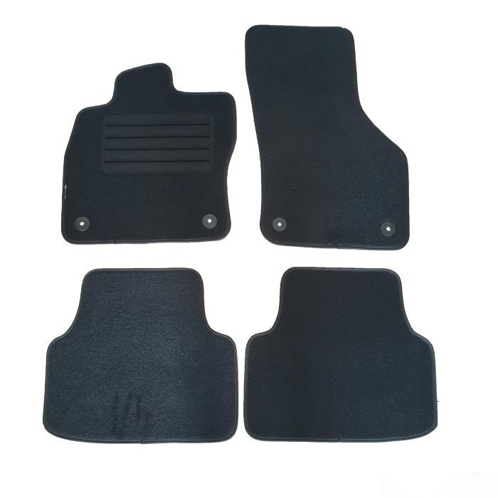 Мокетни стелки Paolo съвместими с SKODA OCTAVIA III (2013-2020) 4 части