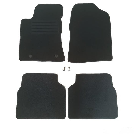 Мокетни стелки Paolo съвместими с TOYOTA AVENSIS (2003-2008) 4 части