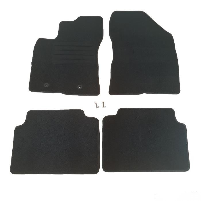 Мокетни стелки Paolo съвместими с TOYOTA AVENSIS (2009-2012) 4 части